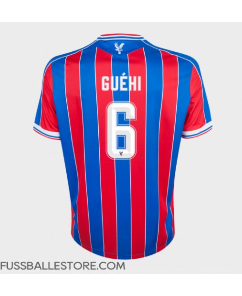 Günstige Crystal Palace Marc Guehi #6 Heimtrikot 2025-26 Kurzarm Günstige Crystal Palace Marc Guehi #6 Heimtrikot 2025-26 Kurzarm